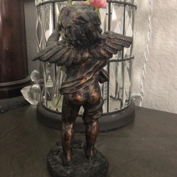Vintage Victorian Cherub Flower Vase - Picture 7 of 7